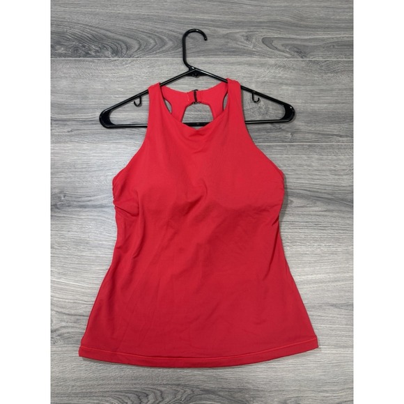 Athleta Pants - Athleta Marina Women's Tankini Swim Top Red 34 B/C